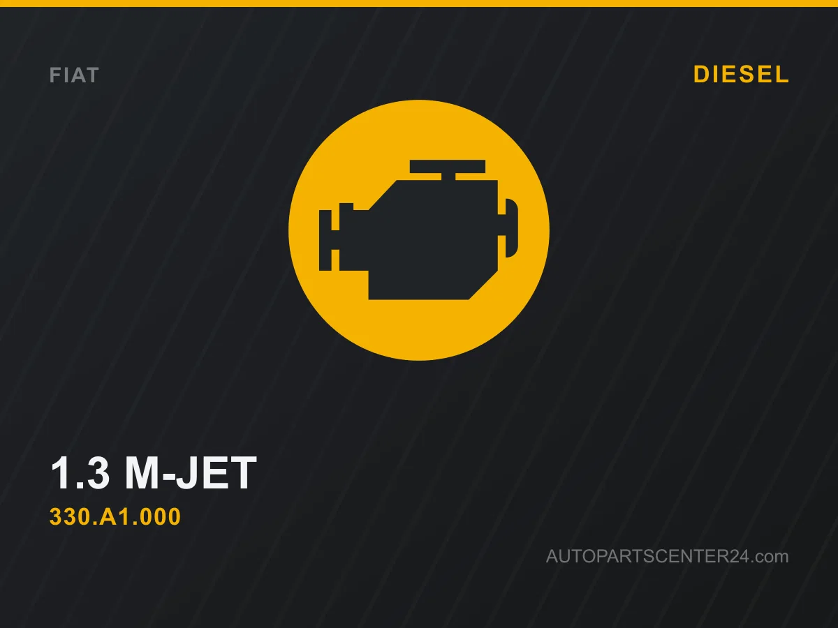 1.3 M-JET "330.A1.000" Engine [Fiat Doblò]