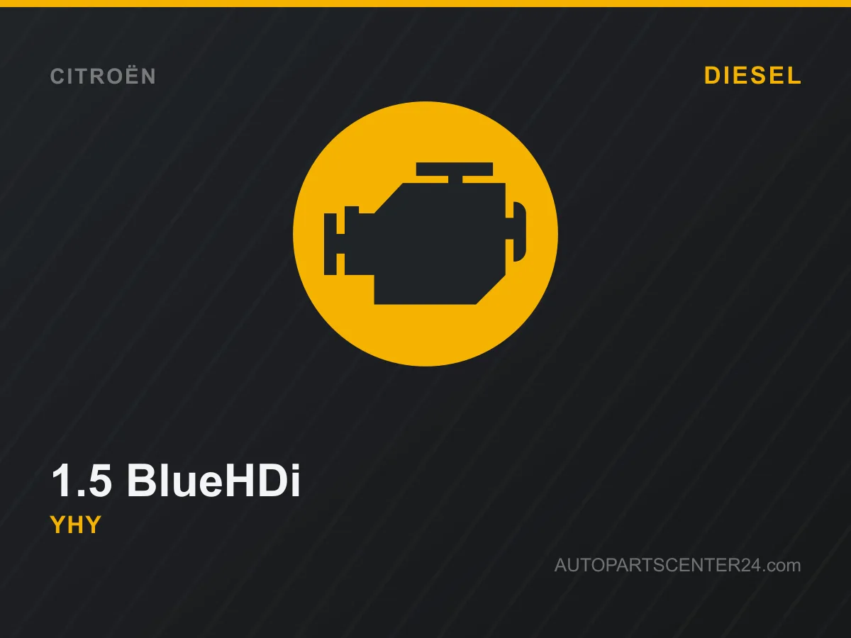 1.5 BlueHDi "YHY" Motor [Citroën Berlingo L2]