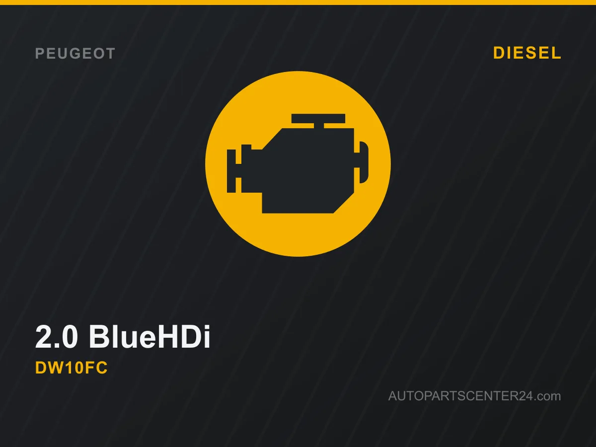 2.0 BlueHDi "DW10FC" Motor [Peugeot Expert]