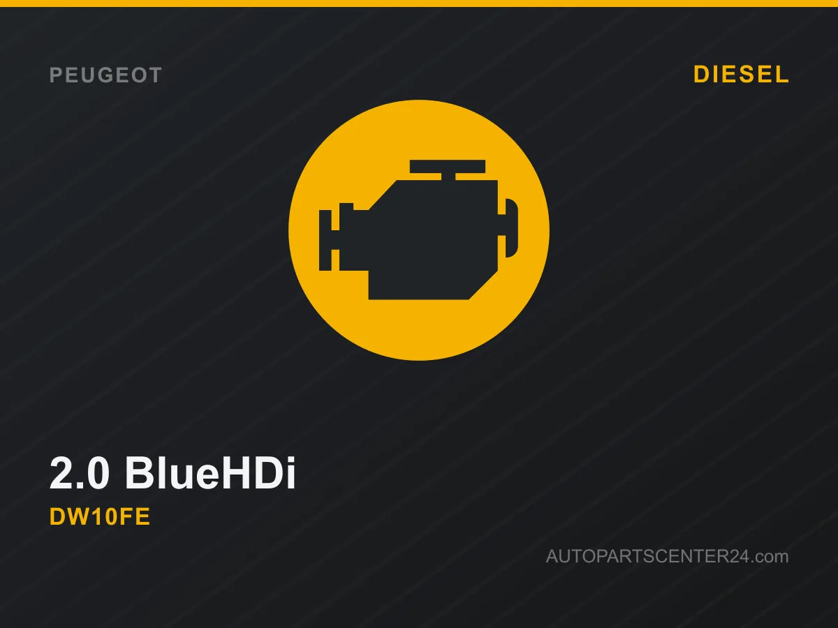 DW10FE engine, used and reconditioned – Peugeot – current photos sent with the quote