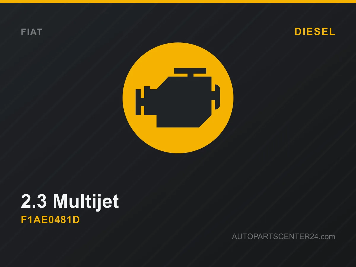 2.3 Multijet "F1AE0481D" Engine [Fiat Ducato]
