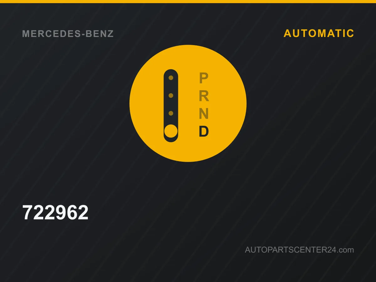 722962 Vaihteisto [Mercedes-Benz C-Class]