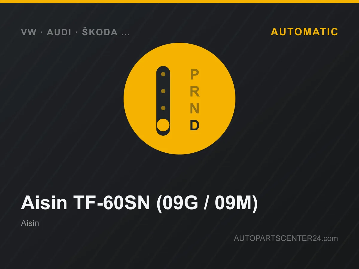 Aisin TF-60SN (09G / 09M) Automatikgetriebe