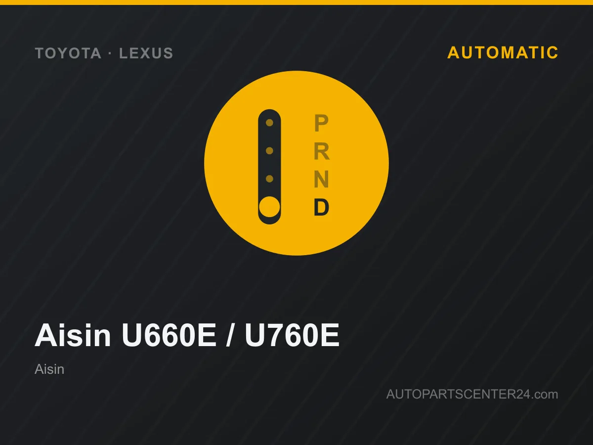 Aisin U660E / U760E Automatikgetriebe