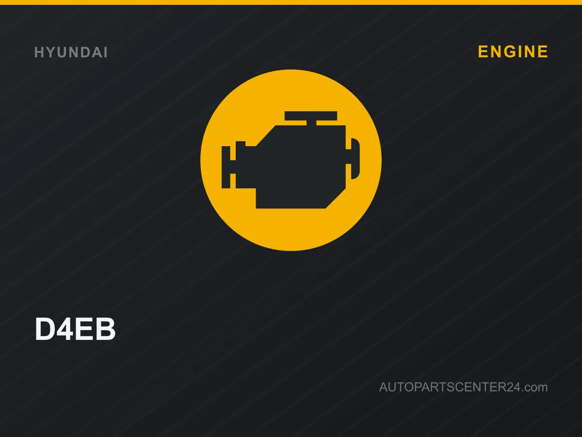 D4EB Motor [Hyundai Santa Fe]