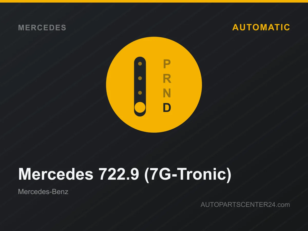 Mercedes 722.9 (7G-Tronic) Automatikgetriebe