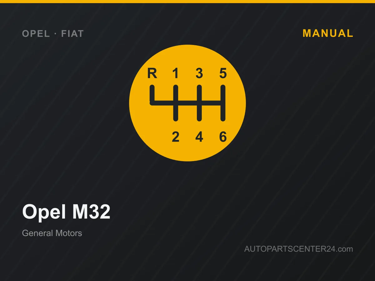 Opel M32 Schaltgetriebe